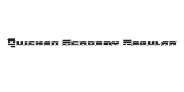Quicken Academy Regular Logo