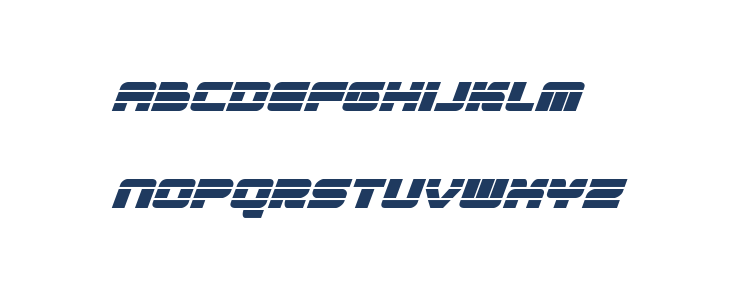 Quicken Condensed Italic Lowercase