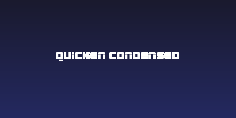 Quicken Condensed Social Header