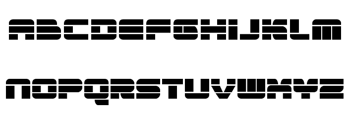 Quicken Condensed Font LOWERCASE