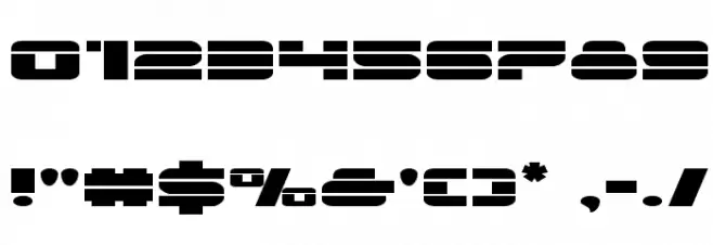 Quicken Expanded Font OTHER CHARS