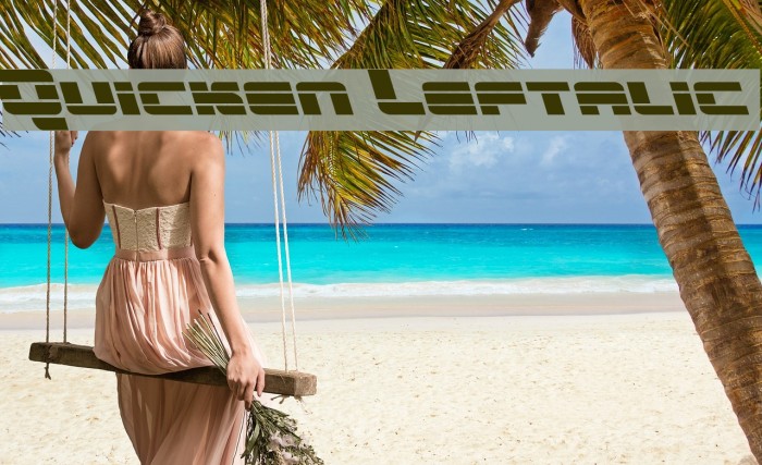 Quicken Leftalic Example 1