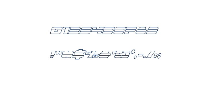 Quicken Outline Italic Other Characters