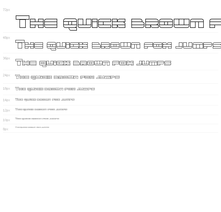 Quicken Outline Regular Waterfall