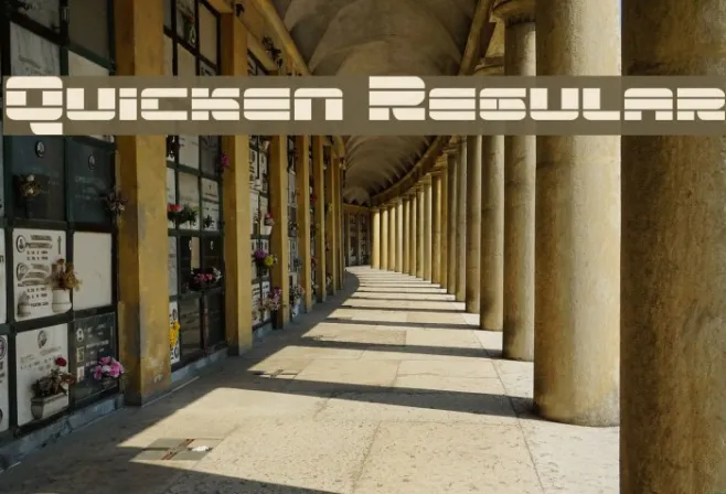 Quicken Regular Example 1