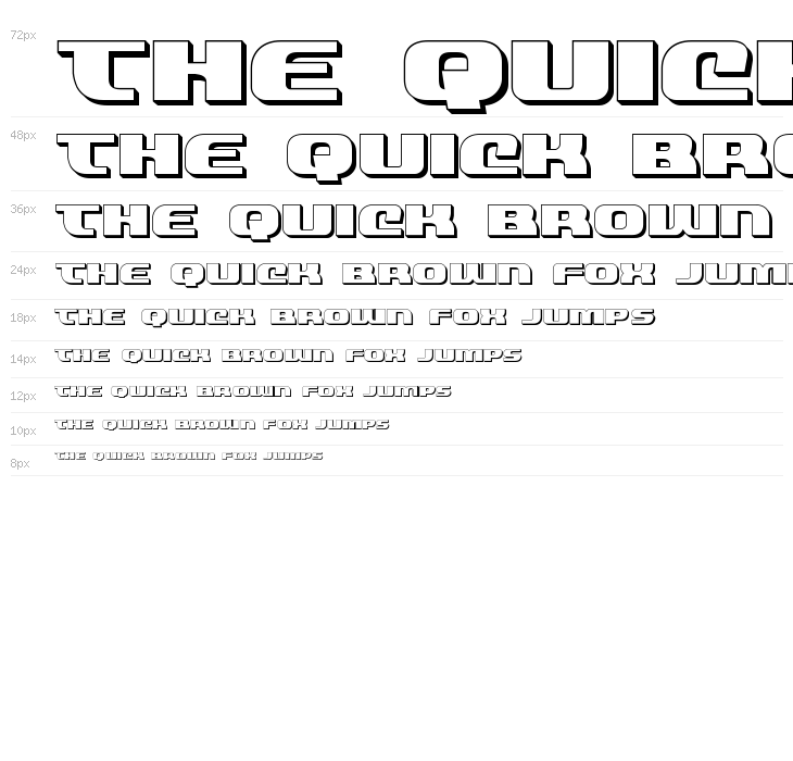 Quickening 3D Waterfall