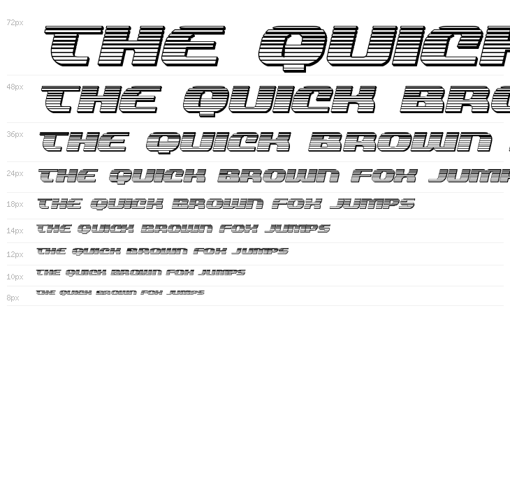 Quickening Chrome Italic Waterfall