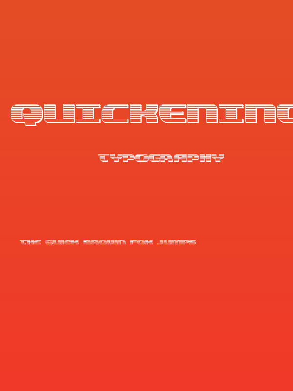 Quickening Chrome Poster
