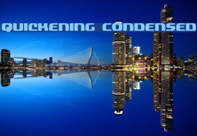 Quickening Condensed Example 2