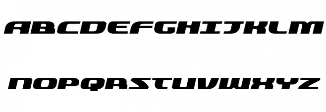 Quickening Expanded Italic Шрифта ВЕРХНИЙ