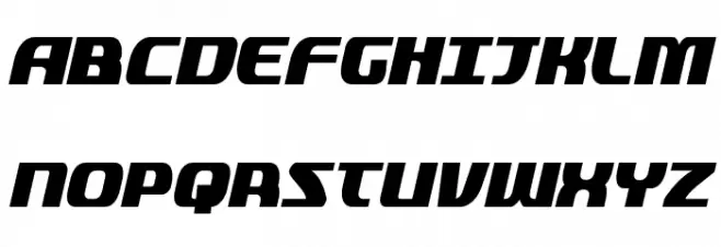Quickening Extra-Condensed Italic Fonte MAIÚSCULAS