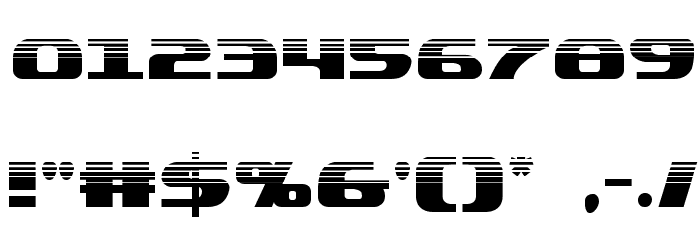 Quickening Half-Tone Font OTHER CHARS