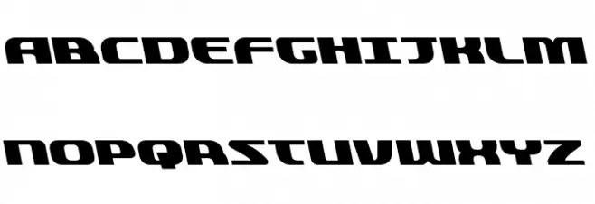 Quickening Leftalic Caratteri MAIUSCOLE