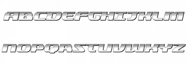 Quickening Platinum Italic Polices MAJUSCULES