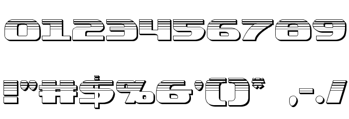 Quickening Platinum Font OTHER CHARS