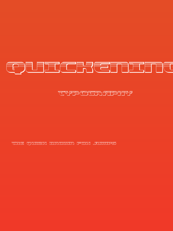 Quickening Platinum Poster