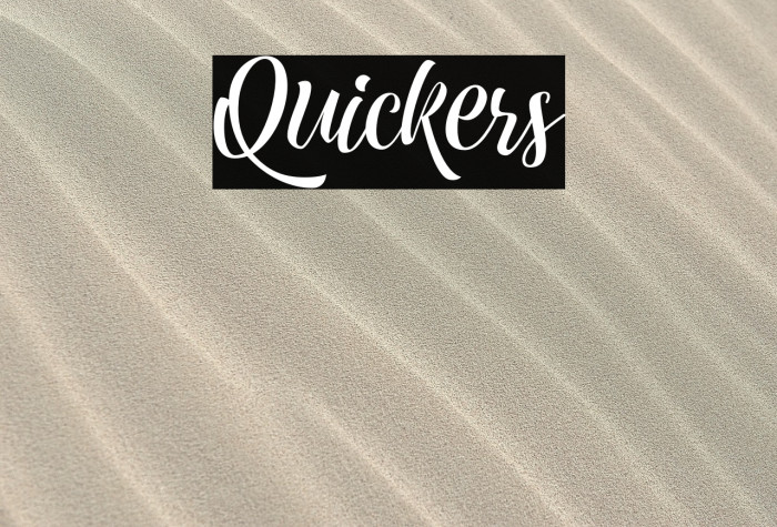 Quickers Example 2