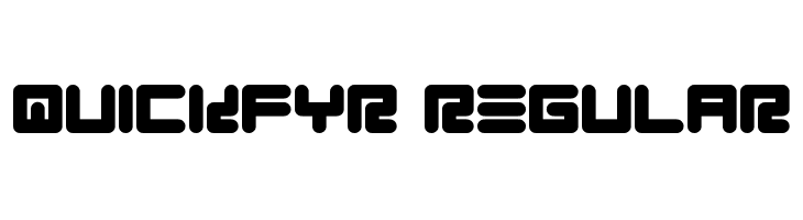 Quickfyr Regular Font