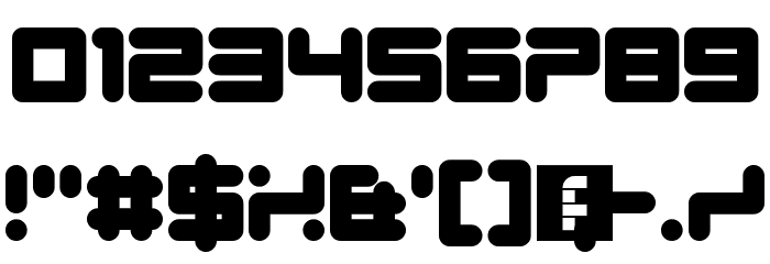 Quickfyr Regular Font OTHER CHARS