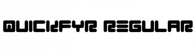 Quickfyr Regular  Fuentes Gratis Descargar