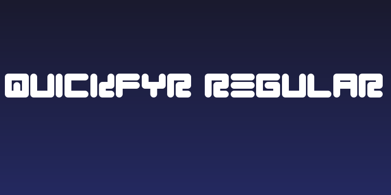 Quickfyr Regular Social Header