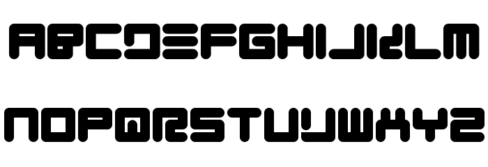 Quickfyr Regular Font LOWERCASE