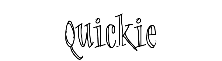 Quickie Fonte