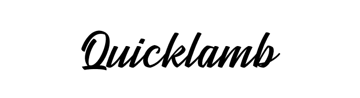 Quicklamb  font caratteri gratis