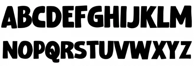 Quickle Font LOWERCASE