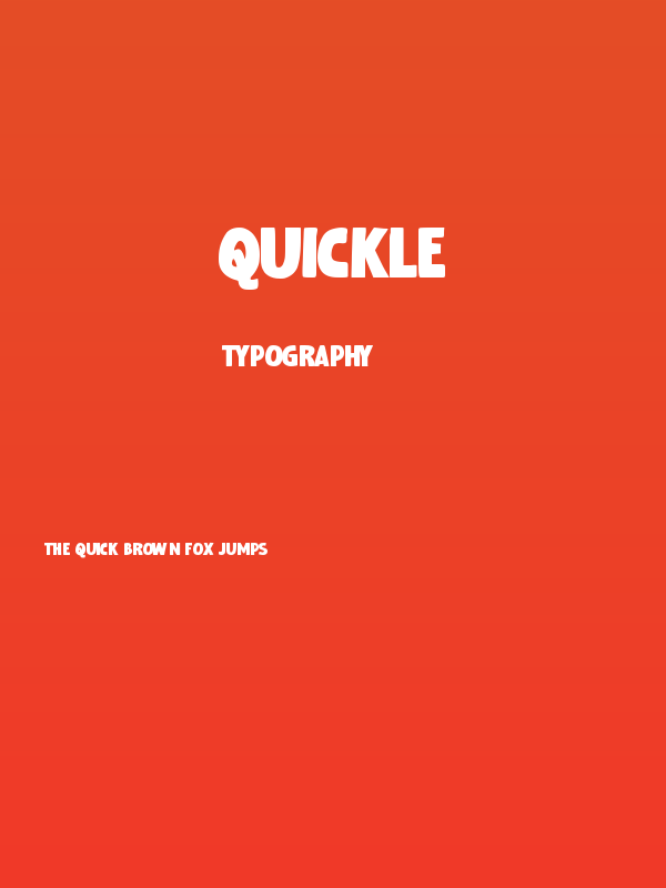 Quickle Poster