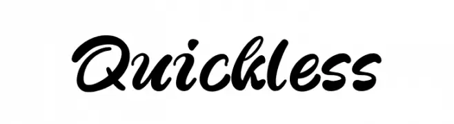 Quickless  font caratteri gratis