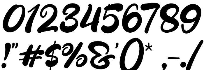 Quickless フォント その他の文字