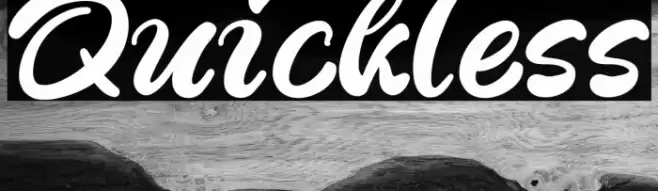 Quickless 字体 examples
