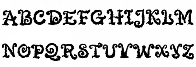 Quickly Magic Schriftart Groß