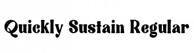 Quickly Sustain Regular 