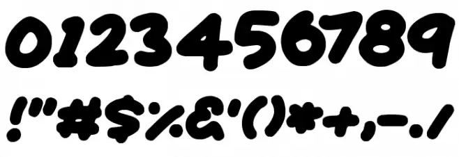 Quickly Font OTHER CHARS