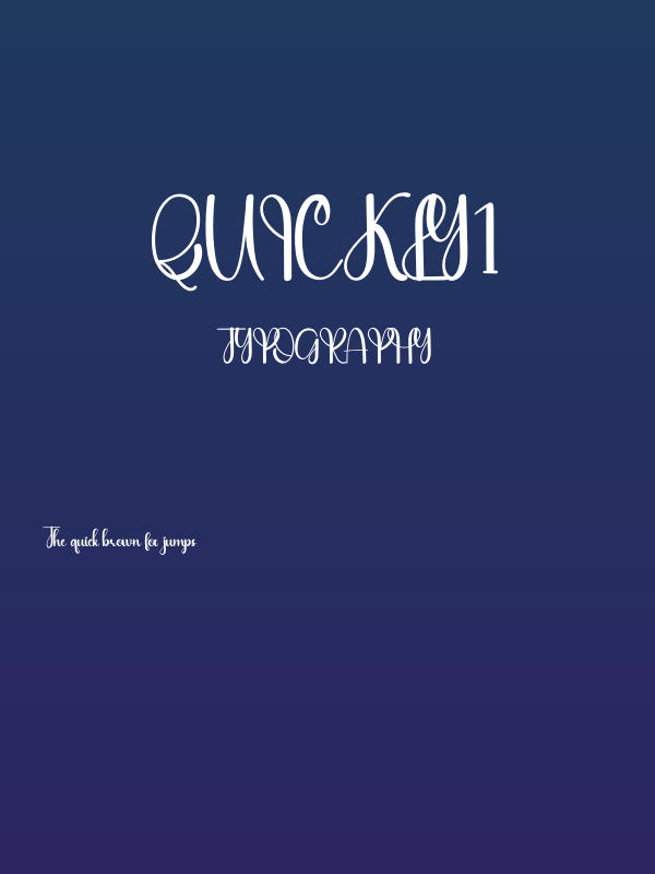 Quickly1 Poster