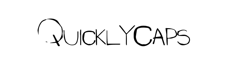 QuicklyCaps  Frei Schriftart Herunterladen