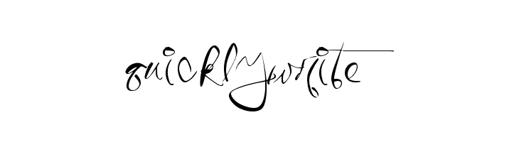 QuicklyWrite  Fuentes Gratis Descargar