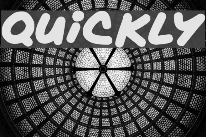 Quickly Font examples