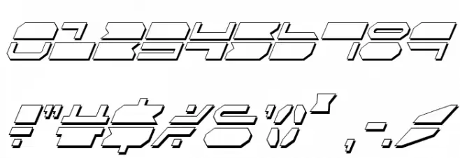 Quickmark Cond Shadow Ital Schriftart Anderer Schreiben