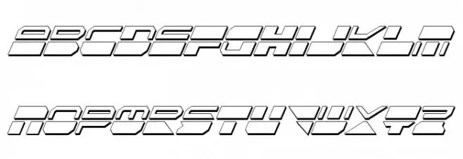 Quickmark Cond Shadow Ital Шрифта ВЕРХНИЙ