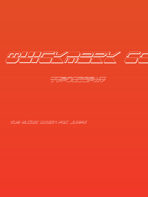 Quickmark Cond Shadow Ital Poster