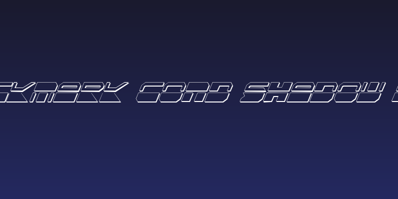 Quickmark Cond Shadow Ital Social Header