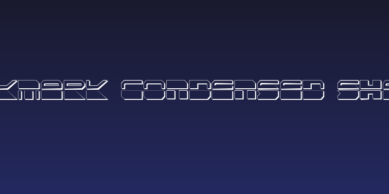 Quickmark Condensed Shadow Social Header