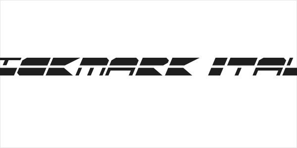 Quickmark Italic Logo