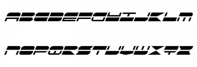 Quickmark Italic 字体 小写