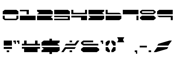 Quickmark Font OTHER CHARS
