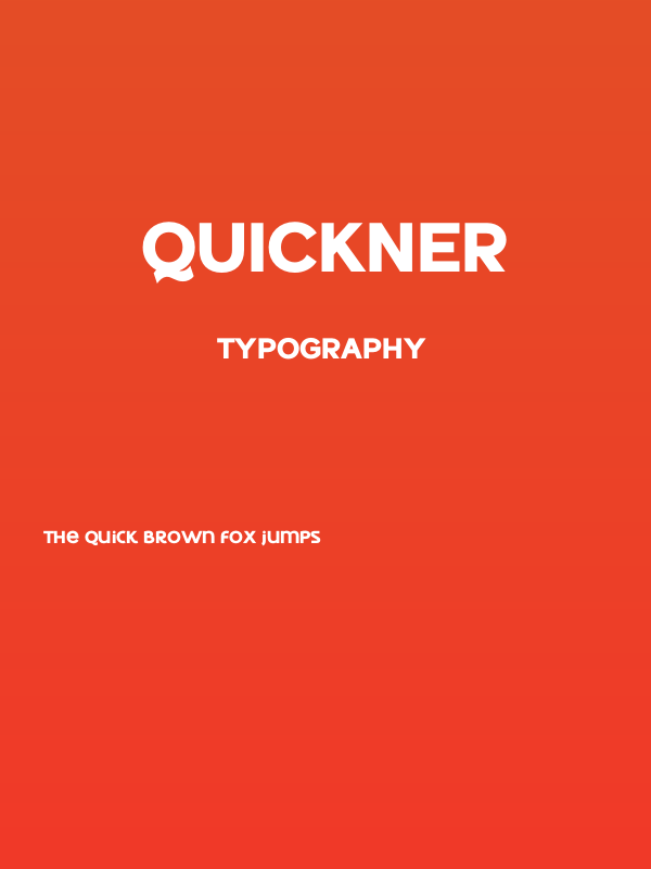 Quickner Poster