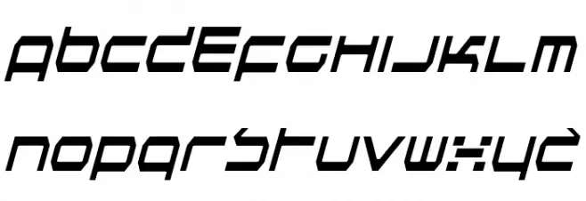 Quickness TT フォント 大文字